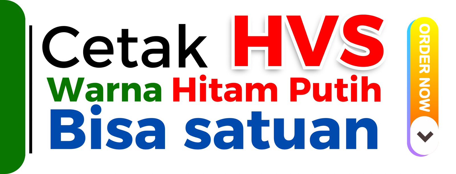 Cetak HVS Warna